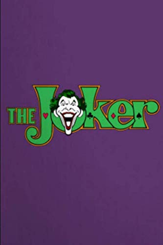 The Joker Retro: Notebook 120 pages with cover 6"x9"