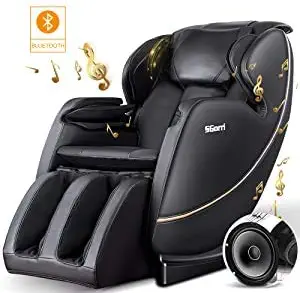SGorri Massage Chair Fully Body Zero Gravity and Shiatsu Recliner with Bluetooth, Hip Heating, Foot Massage and Air Pressure for Father/Mother/Home/OfficeSG-5101