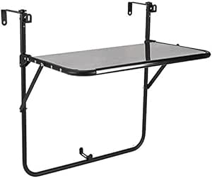 LLDKA Terraza Que Sirve Mesa con un Tablero de Mesa de café extraíble