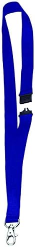 Announce Textile Necklace Blue (Pack of 10)