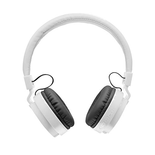 2Boom Bluetooth On-Ear Headphones, Wireless Headset with Built-in Microphone, Wired Mode with Audio Input, Foldable, Portable, for Kids and Adults