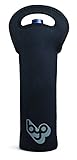 BYO by BUILT NY Neoprene Wine/Water Bottle Tote, Black