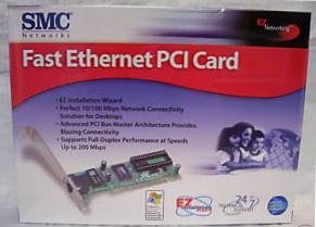 SMC Fast Ethernet PCI Card ~SMC1244TX