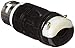 Leviton CS8165C 50Amp, 3-Phase 480V AC, Non-NEMA, 3P, 4W, Black & White Locking Plug, Industrial Grade, Grounding, California-Style(CS) - Black-White