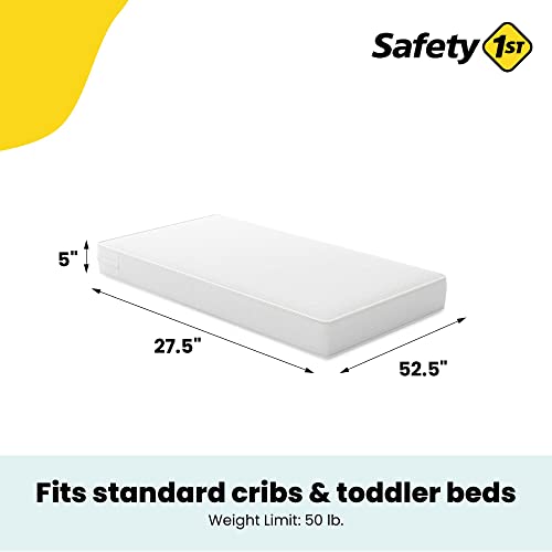 Safety 1st Heavenly Dreams Baby Crib and Toddler Bed Mattress