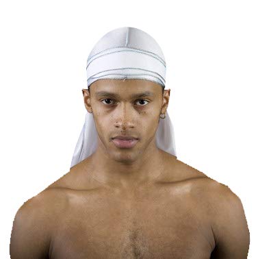 So Many Waves Durags For 360, 540,720 Waves (White)