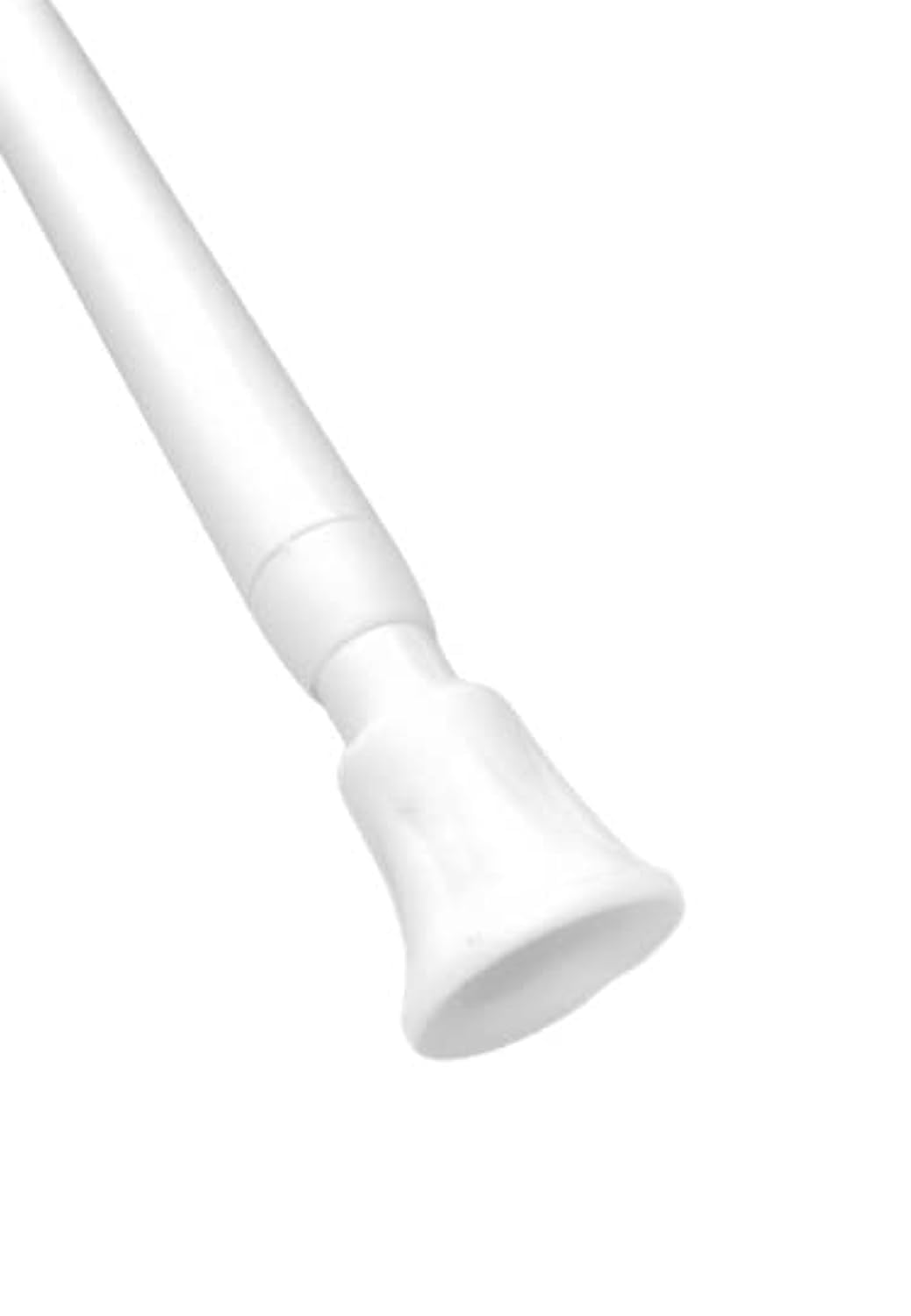 White Spring Loaded Tension Rod 40-60cm
