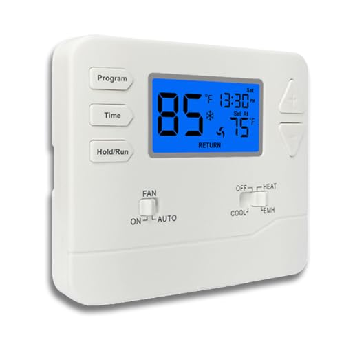 Miuputake Heat Pump Programmable Thermostat