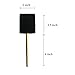 PANCLUB Foam Paint Brush Set 2 inch, Sponge Brush Paint 20 Pack with Wood Handles,Great for Art, Varnishes, Acrylics, Stains, Crafts
