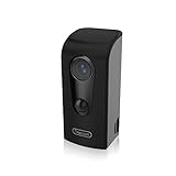 Freecam Rechargeable Battery Outdoor Wireless WiFi Security Camera HD Wire-Free Night Vision Alarm Alert & PIR Motion Sensor 8GB SD Card Included C380 Black