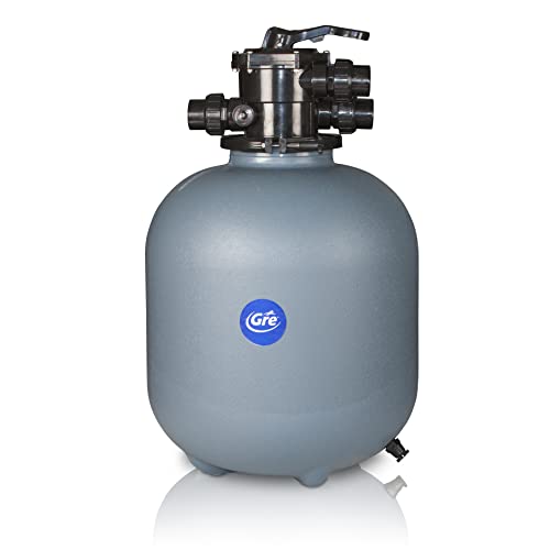 Gre FIS500 - Filtro a sabbia per piscina senza pompa. Per piscine interrate, autoportanti o fuori terra fino a 10.000 L.