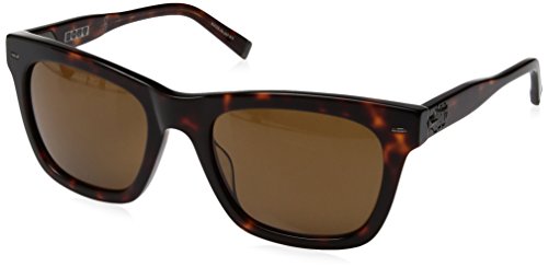 John Varvatos V510 Square Sunglasses, Tortoise UF, 21 mm