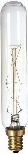 60 Watt Edison Style Tube Candelabra Base Light Bulb