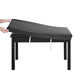 BUYUE Luxury 2-Person Piano Bench