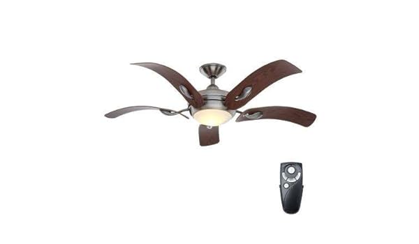Home Decorators Collection Cassaro Ii 52 In Indoor Brushed Nickel