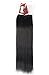 8Pcs 18 Clips 17-26 Inch Curly Straight Full Head Clip in on Hair Extensions Women Lady Hairpiece