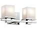 Kichler 45150CH Tully Bath 2-Light, Chrome