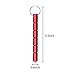 Hooapoun Kubaton Self Defense Keychain Metal Aluminum Kubaton Keyring Safe Blunt Chain Martial Arts Batons for Pressure Tactical Window Breaker Self-Protection Stick Personal Protection,3 Pack