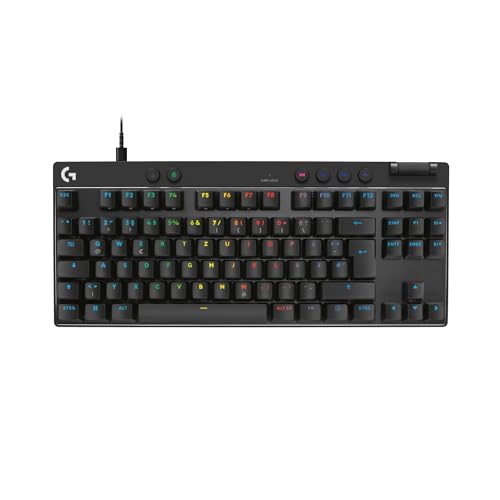 Logitech G PRO X TKL RAPID Tenkeyless kabelgebundene Gaming Tastatur