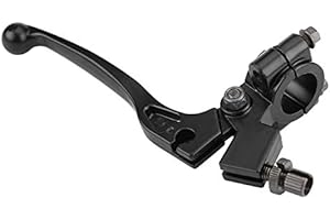 7/8" 22 mm Universal Motorcycle Clutch Brake Handle Lever, Handlebar Folding Clutch Lever Brake Short Clutch Brake Lever CNC 