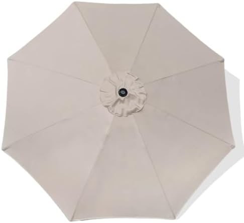 11 foot patio umbrella canada Outsunny 11' Patio Umbrella with 360° Rotation & UPF 50 Protection main image 0