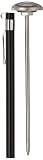 Supco ST02 Stainless Steel Pocket Dial Thermometer, 5" Stem, 1" Dial, 0 to 220 Degrees F