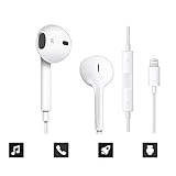 Earphones, Microphone Earbuds Stereo Headphones Noise Isolating Headset Made Fit F o r iPhone 7/7 Plus iPhone8/8Plus iPhone X Earphones,Support All System