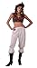 Forum Novelties Steampunk Pantaloons, White, One Size( Fits Up To Size 14-16)