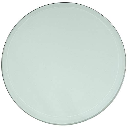 20 Inch Beveled Glass Table Top | 3/8" Thick Tempered Polished Edge | 20" Diameter 1" Bevel Premium Round Circular Plate Glass | Perfect Circle - Thumbnail 6