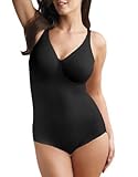 Miraclesuit Extra Firm Control Comfort Leg Bodysuit, 36D, Black