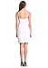 Coreal Full Slip For Women Under Dress Adjustable Spaghetti Strap Knee Length Slips Undergarment Nightwear White