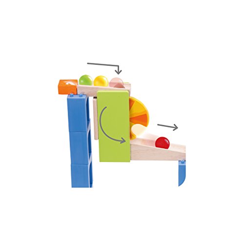 Wonderworld Creative Gravity Play! Trix Tracks Spiral Coaster Track - 54 Piece Set Unique Kids Toy with Endless Building Options