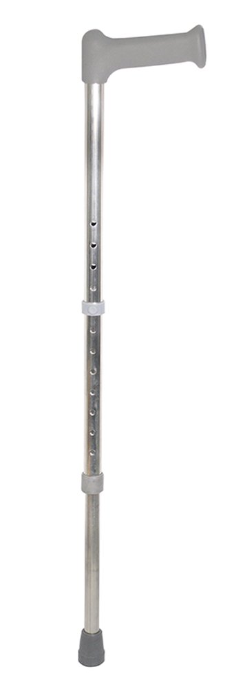 Aidapt Adjustable Height Lightweight Walking Stick with Anti Slip Ferrule Foot to Aid Stability and Confidence when Walking. Supplied with a Hanging Carry Strap for The Smaller Users.