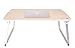 Rapahan Large Aluminum Folding Laptop Desk, Beech