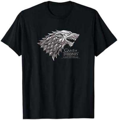 ハウス・スターク ウィンターフェル シャツ Amazon.com: Game of Thrones House Stark Winter is Coming Dire Wolf