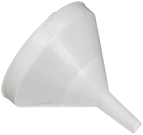 Plastic Funnel with Strainer 8"