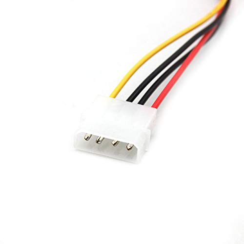 Power line network adapter,Sata 7+15P 22Pin to 7+4Pin SATA Data Power Cable Male To Female Hard Drive Extender Adapter Serial ATA Extension Cable Cord - Thumbnail 4