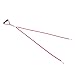 ColorPet Double Red Dog Leash For Two Dogs