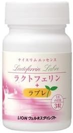 お得な3個セット ライオン ナイスリムエッセンス ラクトフェリン ラブレ90粒入り ドラッグストア Amazon