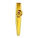 Baynne Metal Kazoo Harmonica Mouth Flute Kids Party Gift Kid Musical Instrument(Color golden)