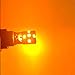 1157 2057 2357 7528 BAY15D LED Bulbs Polarity Free, Super Bright High Power LED Lights, Use for Turn Signal Lights, Amber (Pack of 2)