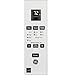 GE Energy Star Room Air Conditioner with 5500 BTU Cooling Capacity, White, AHM05LW