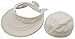 Women's Big Wide Brim Sun Hat UV Protection Visor Sun Hat Lightweight Golf Folding Hat, Beige