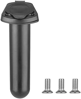 Alamana 1Pc Fishing Rod Holder with 3 Screws Universal Kayak Pole Flush Mount Fishing Pole Holder Bracket Rack with Cap Cover
