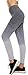 RUNNING GIRL Ombre Yoga Pants Ultrasoft Performance Active Stretch High Waisted Running Leggings (S/M, Grey)