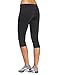 Aenlley Women's Activewear Capri Legging Workout Gym Spanx Yoga Pants Tights Color Grey Size M