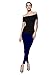 Maggie Tang Trendy Fitted Off Shoulder Modal Blouse Top Black