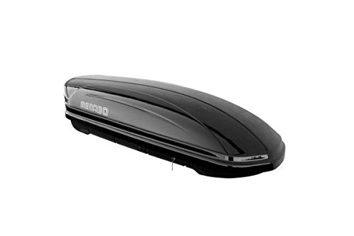 Menabo Mania 320 Liter/11 Cubic Feet Roof Box, Black - Thumbnail 2