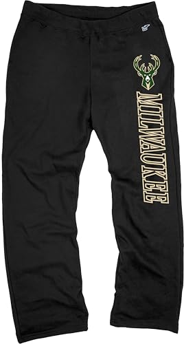 Milwaukee Bucks NBA Officially Licensed Sweatpants, Medium
