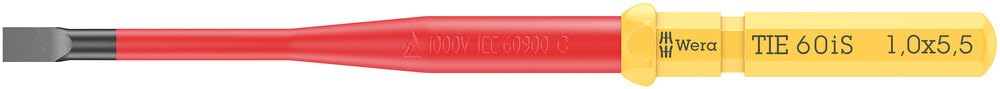 Wera Kraftform Kompakt VDE 60 is 1.0 x 5.5 x 157 mm TIE